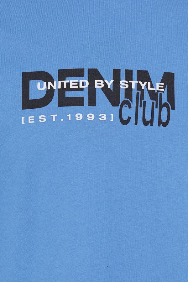 Blend Cotton long sleeve T-shirt turquoise