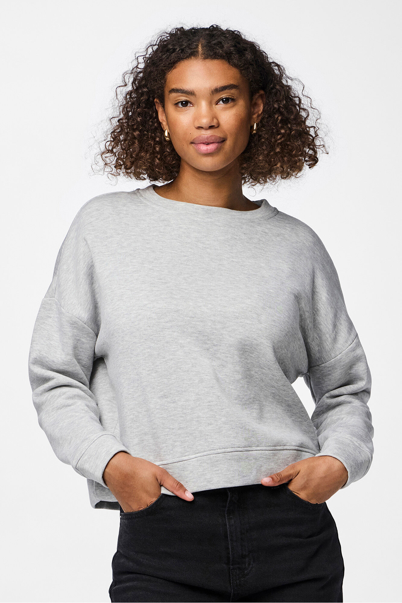 Pieces Basic-Sweatshirt