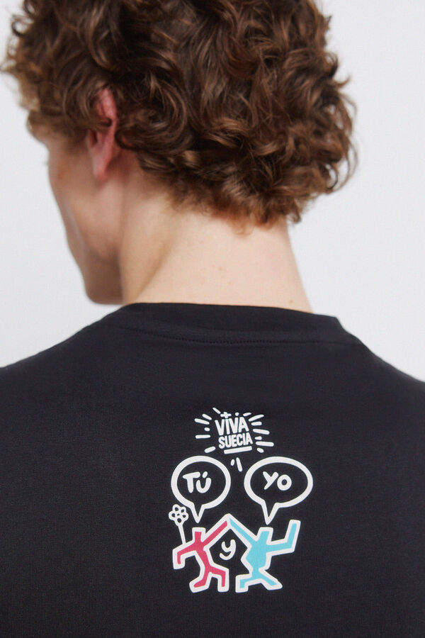 Springfield T-shirt Viva Suecia black