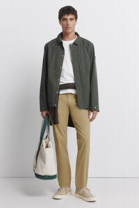 Springfield Pantal&oacute;n 5 bolsillos lavado slim fit