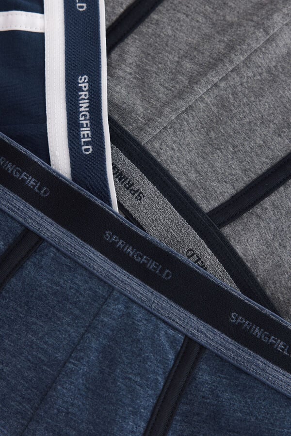 Springfield Pack 3 boxers blue