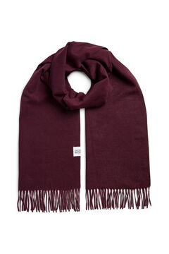 Pieces Bufanda lisa ligera flecos