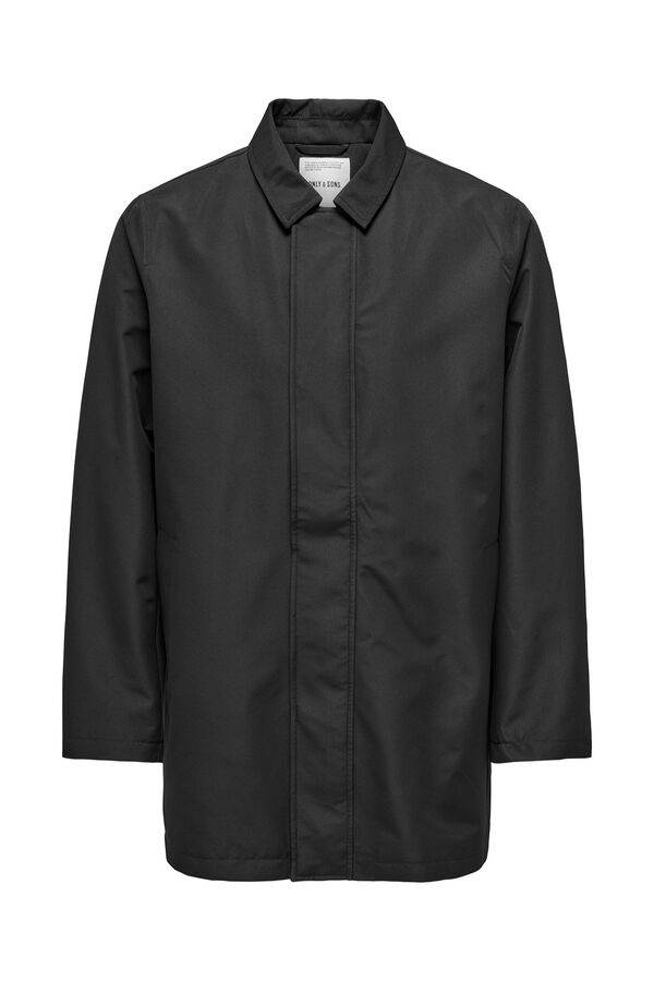 Only & Sons Light trench coat black