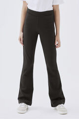 Name It Leggings flare para menina preto