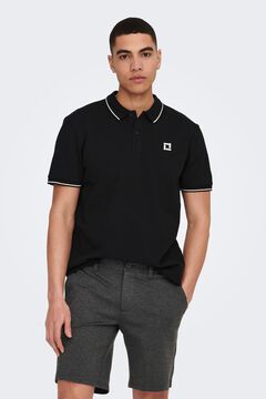 Only & Sons Kurzarm-Poloshirt