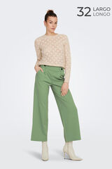 Springfield Wide leg trousers zelena