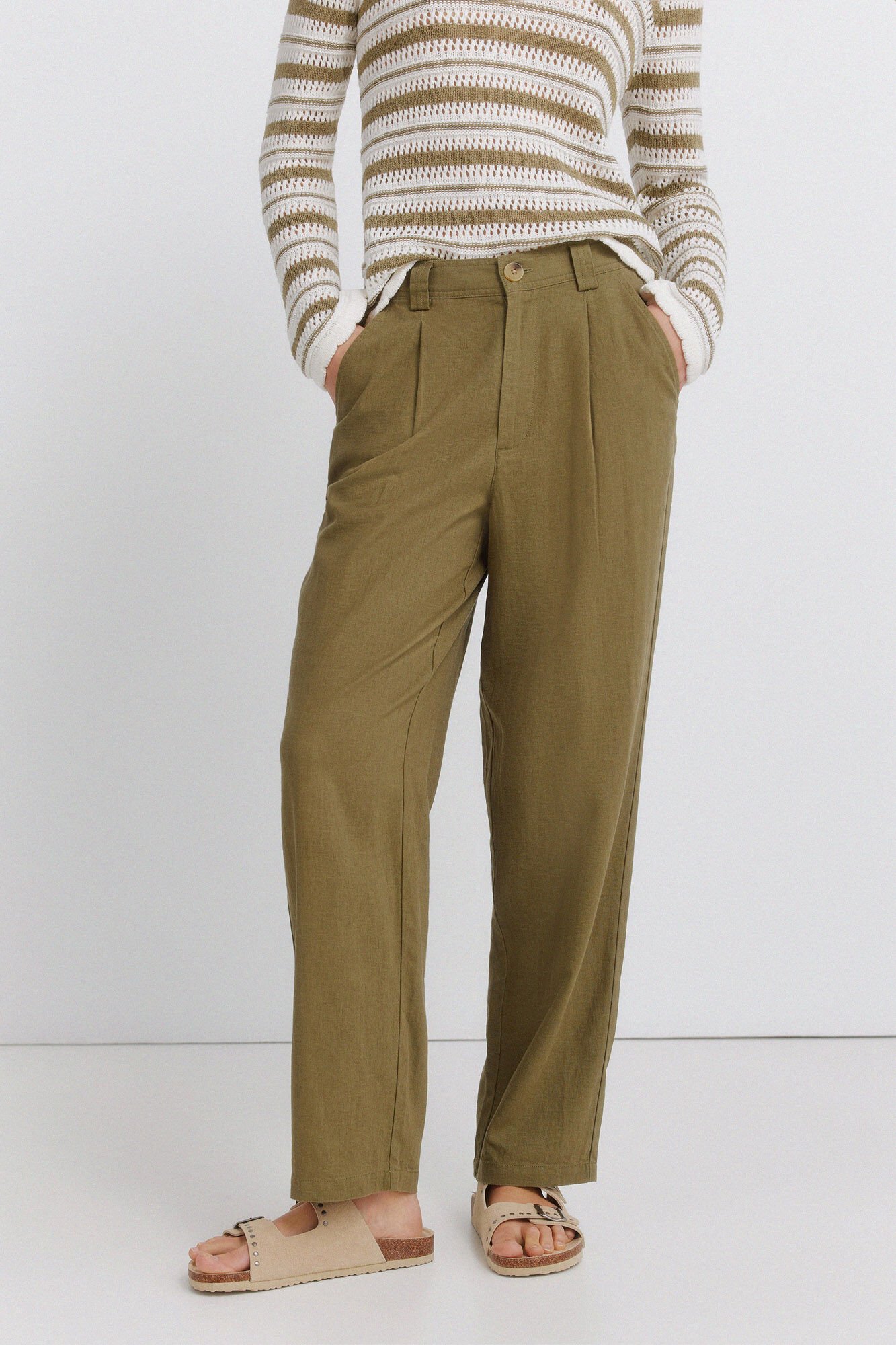 Springfield Linen trousers