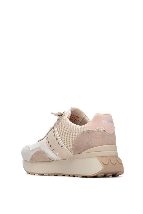 Refresh Studded sneakers beige