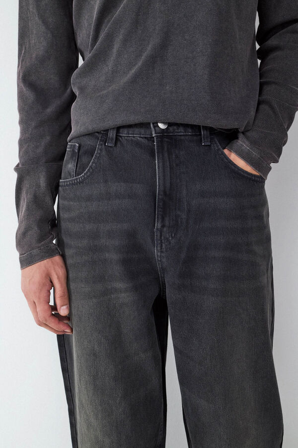 Balmohk Straight loose jeans black