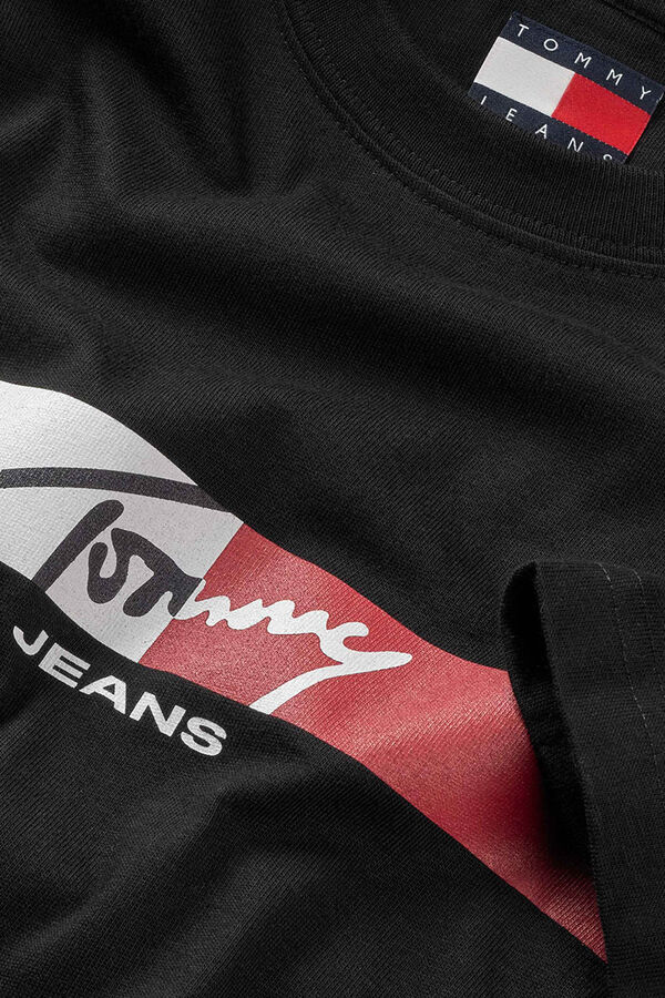 Tommy Jeans Regular fit short sleeve T-shirt black