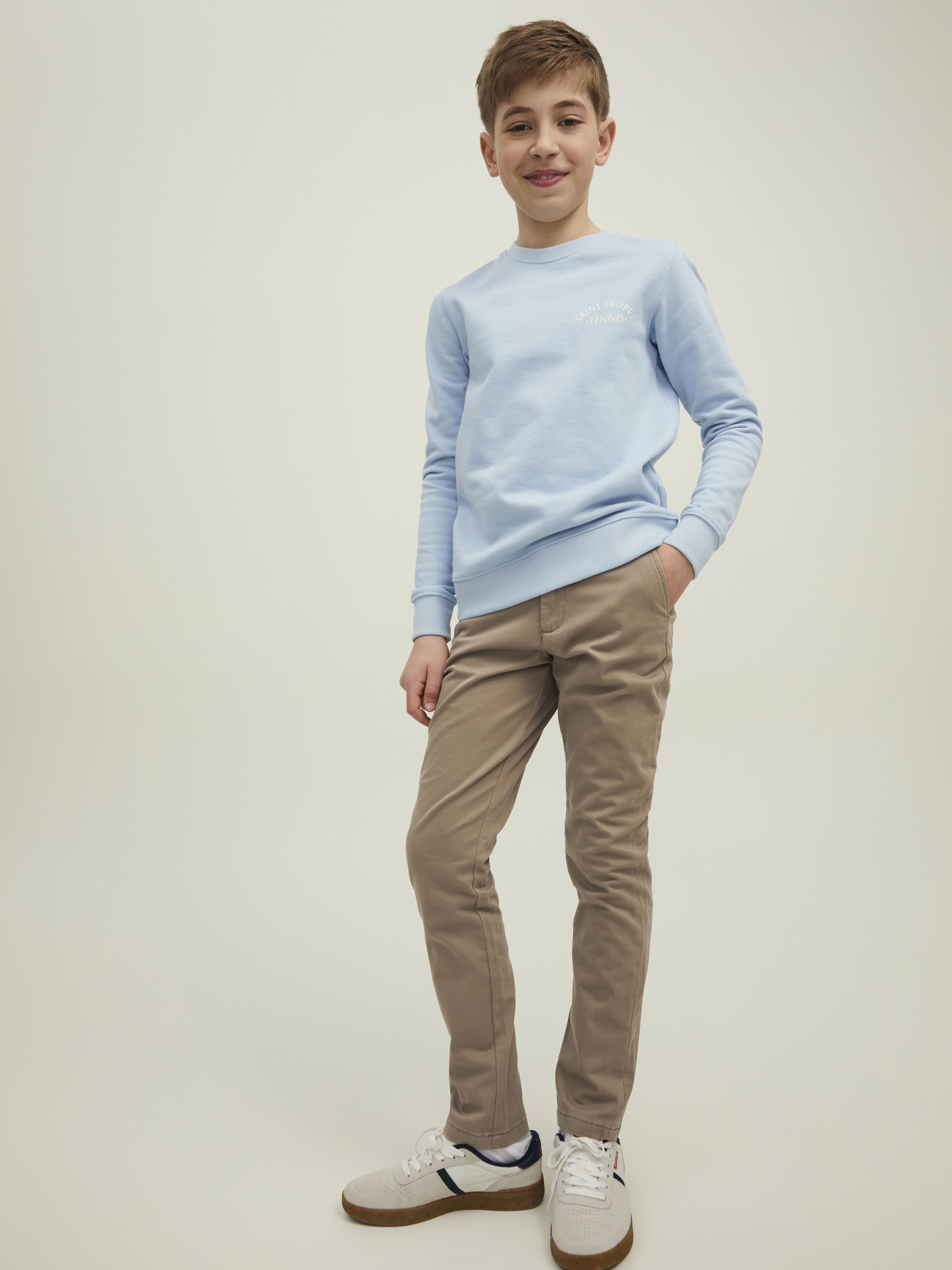 Jack & Jones Junior Pantal&oacute;n chino slim
