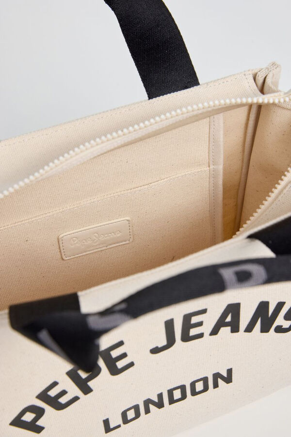 Pepe Jeans Crossbody bag beige