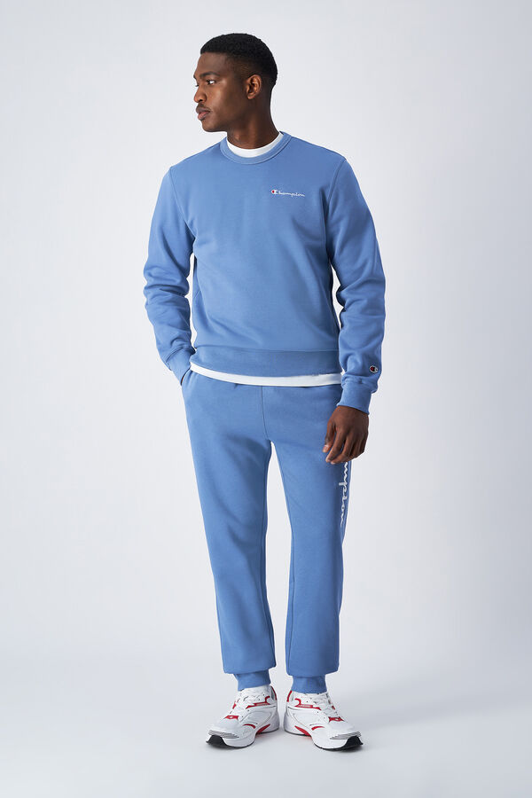 Champion Sudadera cuello caja azul