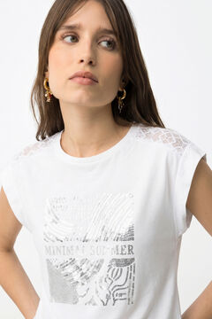 Tiffosi Camiseta com detalhes met&aacute;licos