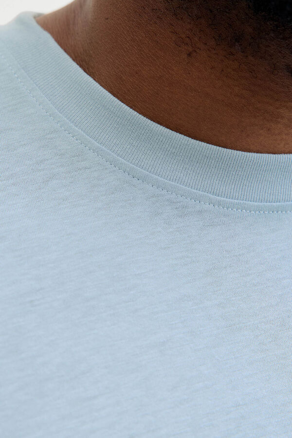 Jack & Jones PLUS Square logo T-shirt blue
