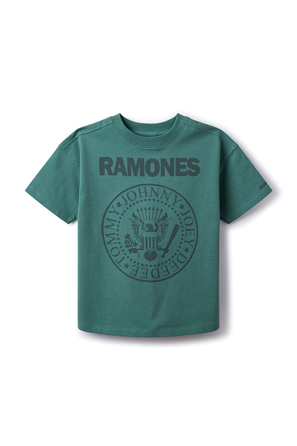 Springfield Camiseta Ramones niño verde