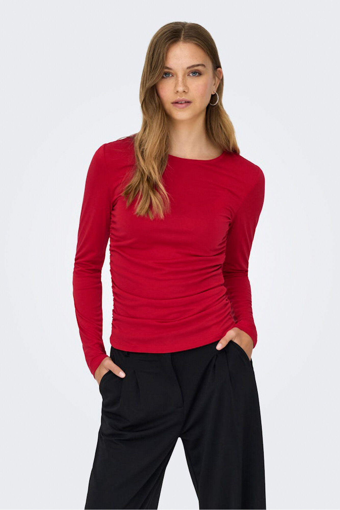 Only Top de manga comprida manga