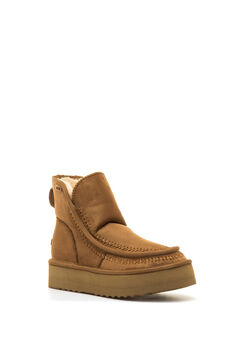 MTNG Botins de pelo com plataforma