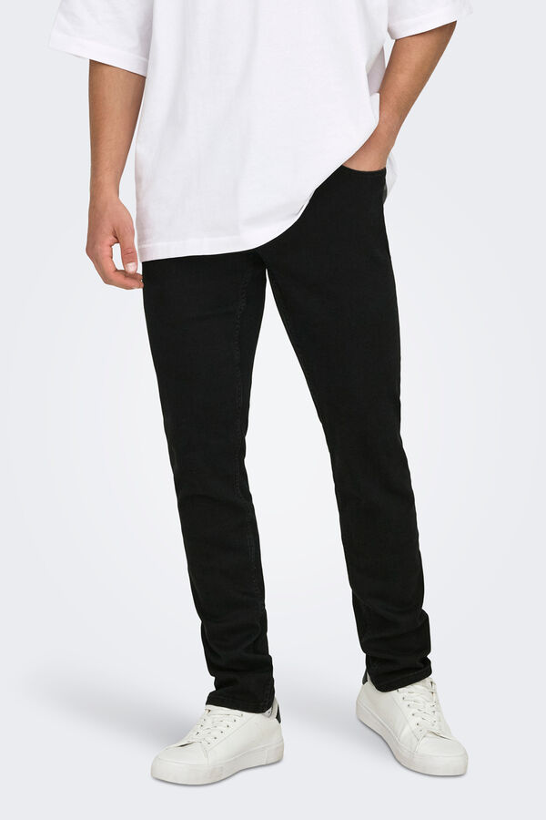 Only & Sons Slim Fit Jeans Schwarz