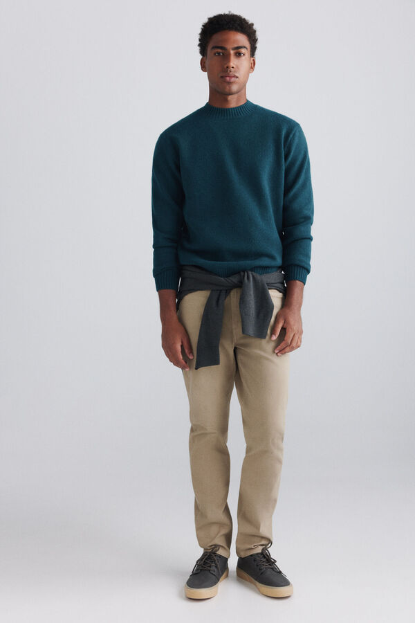 Springfield Perkins neck jumper blue
