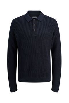 Jack & Jones Polo de punto con cuello abotonado
