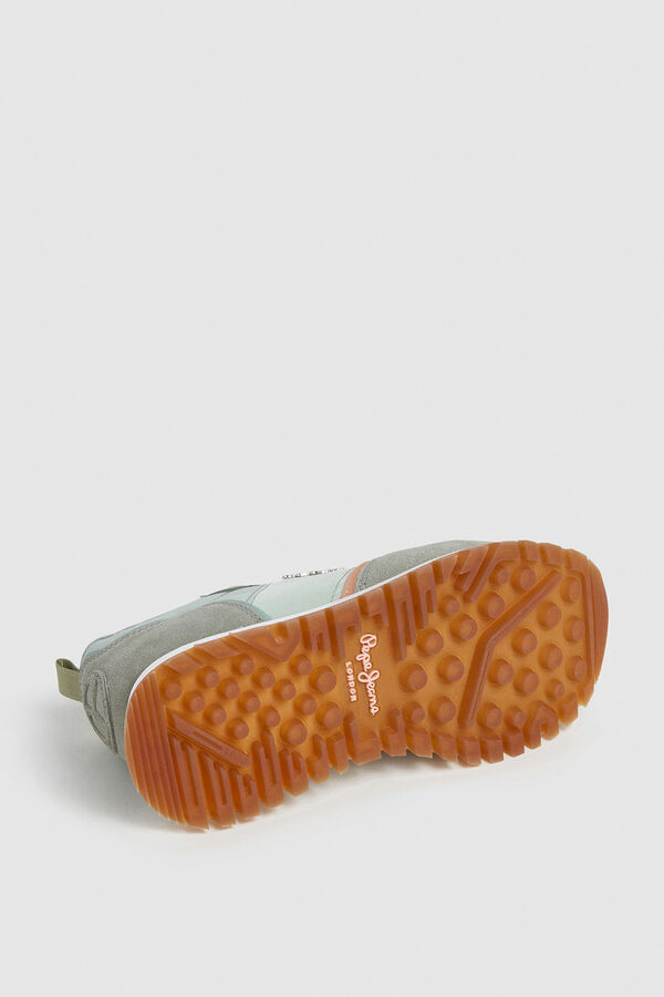 Pepe Jeans Retro running trainers beige