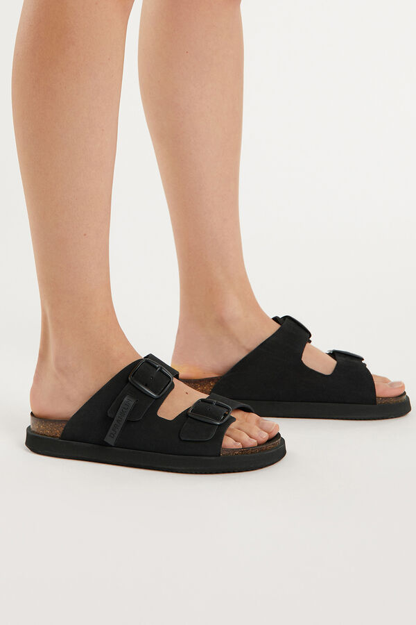 D.Franklin Vibe Sandal Buckle Sandal black