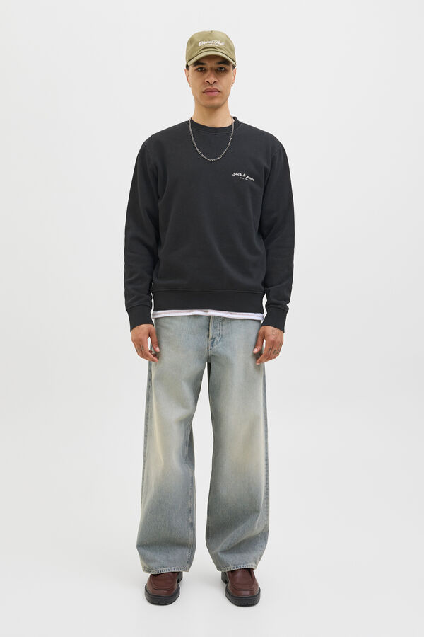 Jack & Jones Sudadera regular fit negro