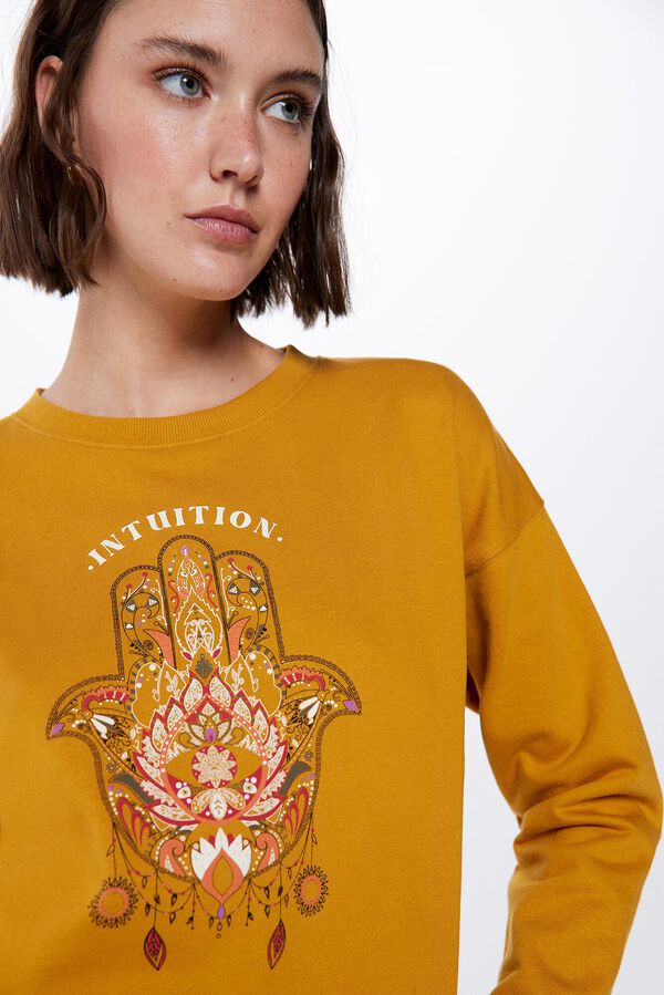 Springfield Sweatshirt „Intuition“ camel