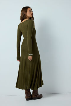 High Spirits Vestido Midi Sage