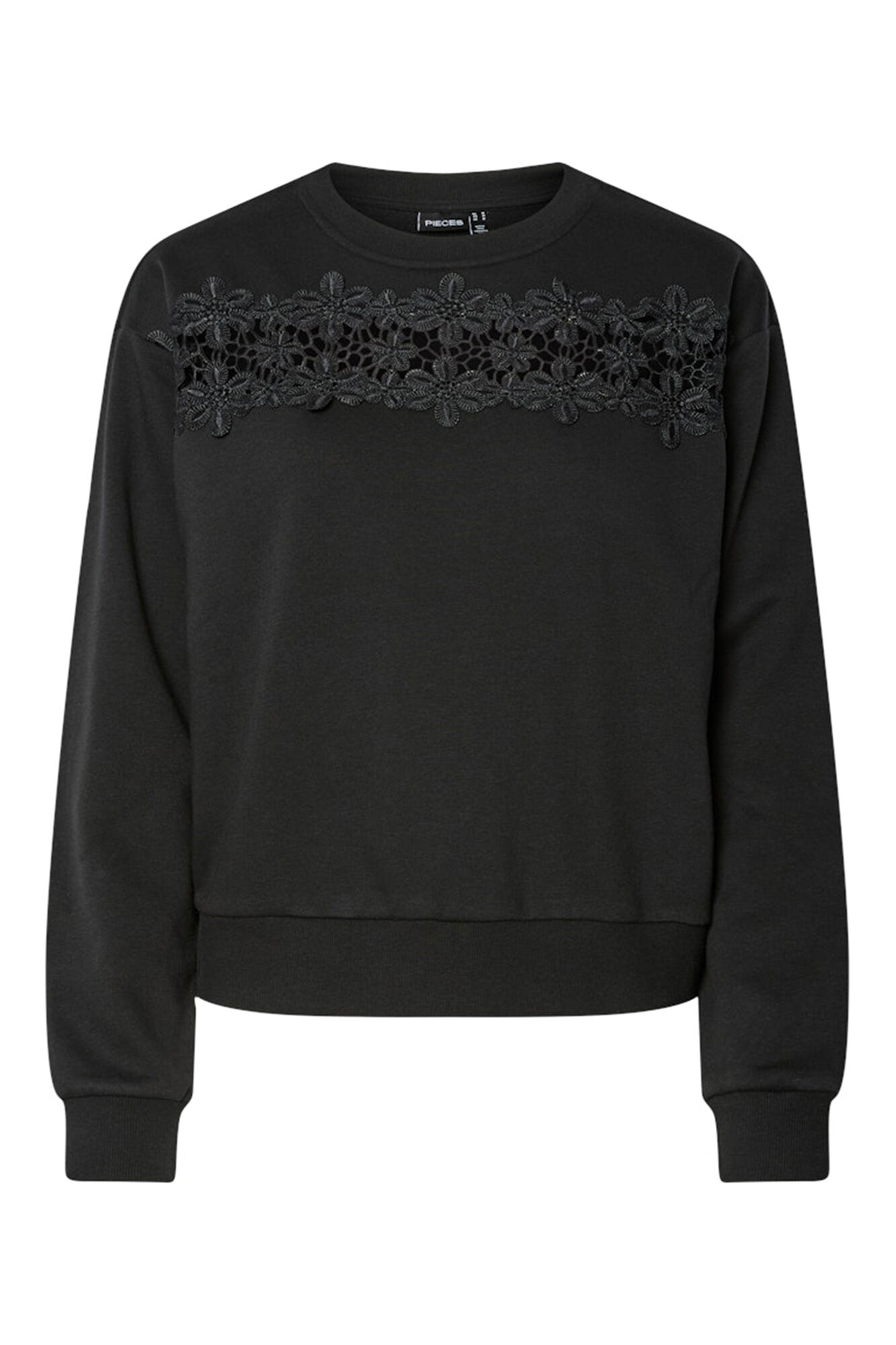 Pieces Durchbrochenes Sweatshirt