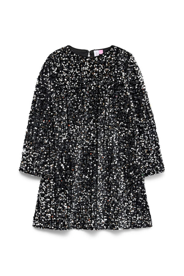 Vero Moda Girl Short sequinned dress  noir