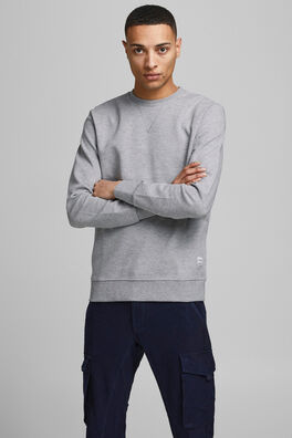 Sudadera lisa algodón