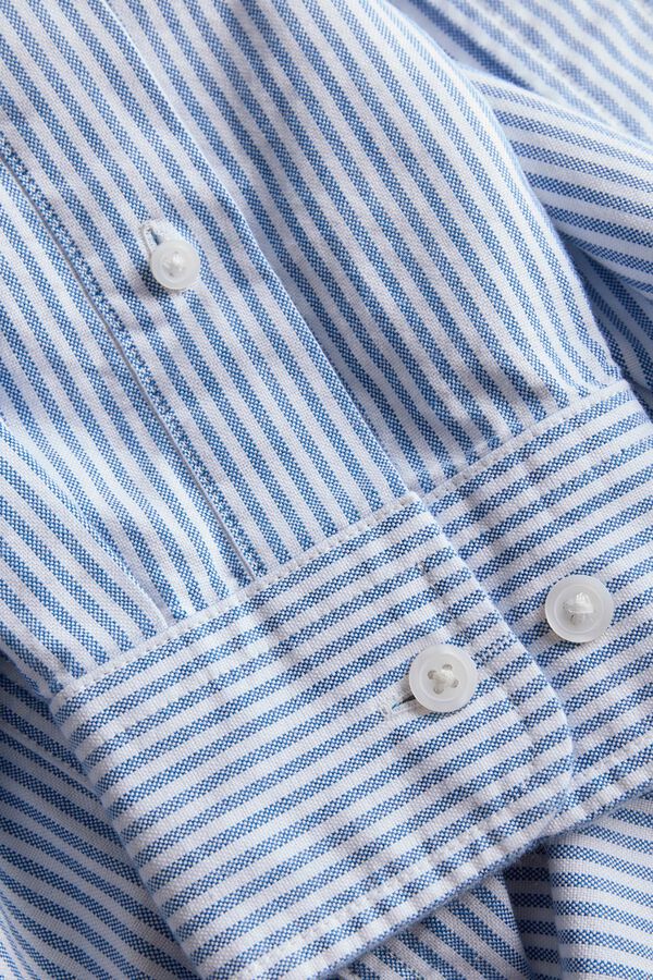Jack & Jones 100% cotton Oxford shirt blue