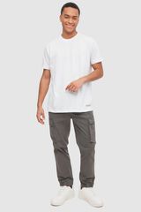 Inside Camiseta b&aacute;sica blanco