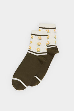 Springfield Sunflower Socks dark gray