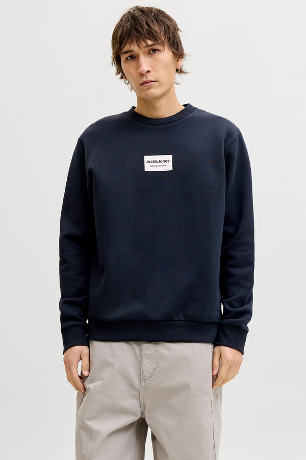 Jack & Jones Round neck fleece sweatshirt"However, the example "pink classic lace push-up bra LOVELY" shows:Color: pinkStyle: classicMaterial: laceStyle: blue