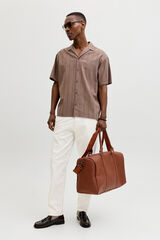 Jack & Jones Pantal&oacute;n chino relaxed tiro medio blanco