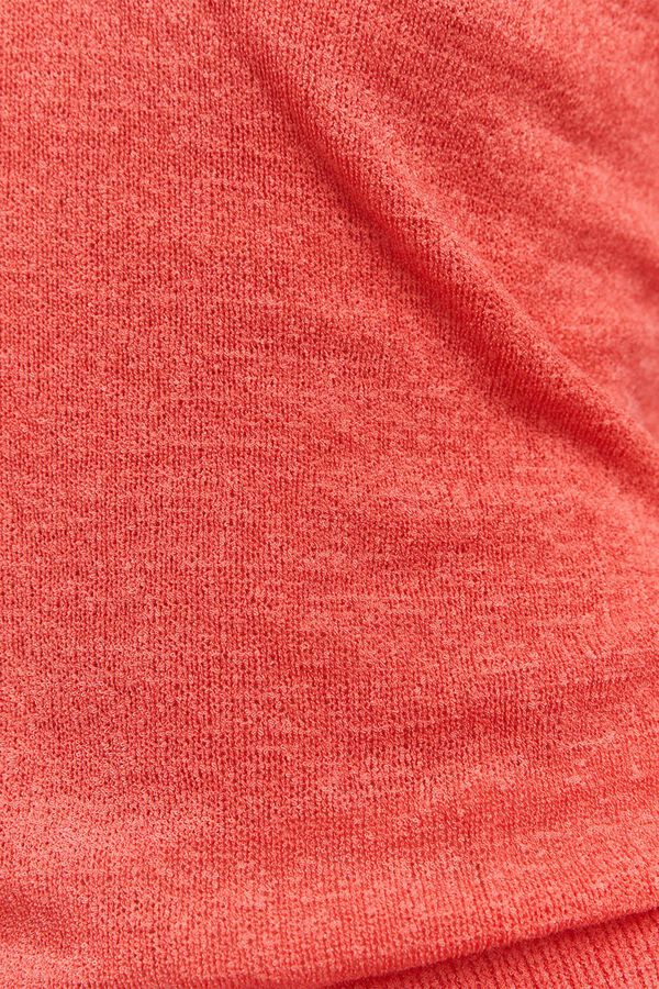 Systemaction V-neck jumper red