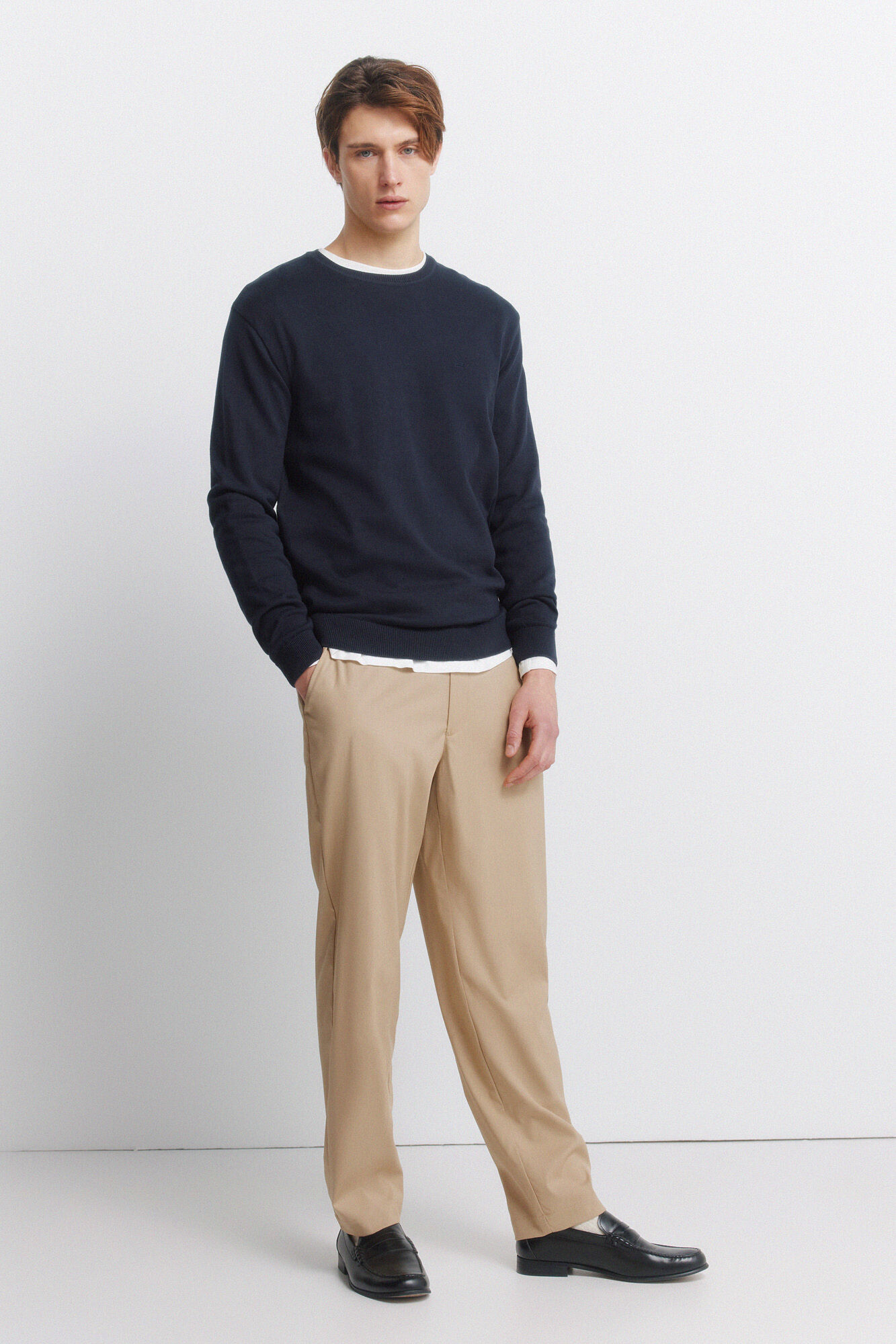 Springfield Straight relaxed fit trousers