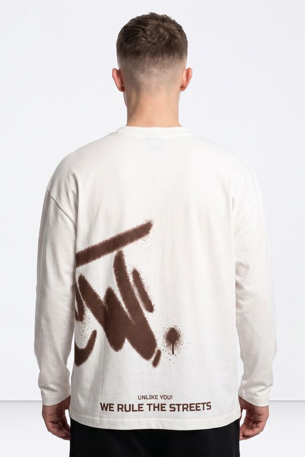 Tiffosi Young Long sleeve T-shirt white