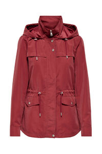 Only Parka corta con capucha