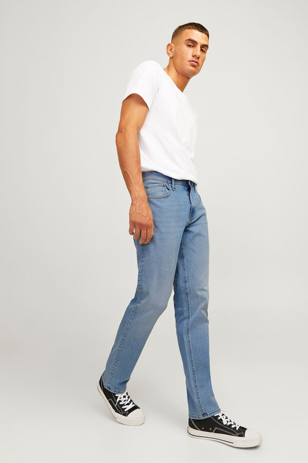 JJ REBEL Jeans corte recto azul