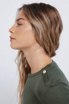 Springfield Pletena majica s izrezom i petljom za ramenu