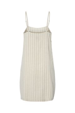 Pieces Vestido corto de lino con tirantes