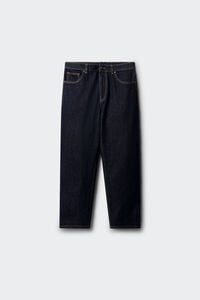 Springfield Wide leg desized wash jeans
