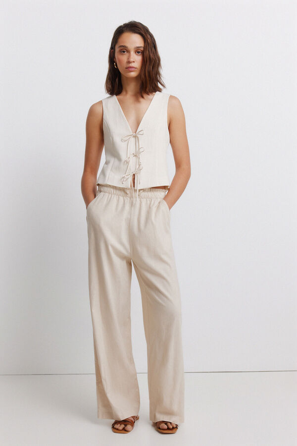 Springfield Tie gilet nude