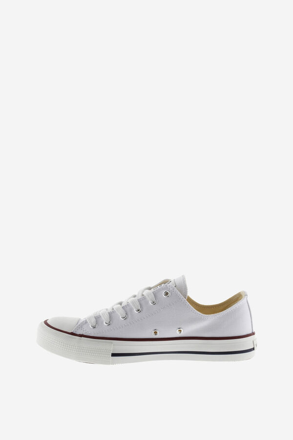Victoria Canvas sneaker white