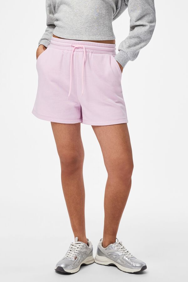 Pieces Sports short rose