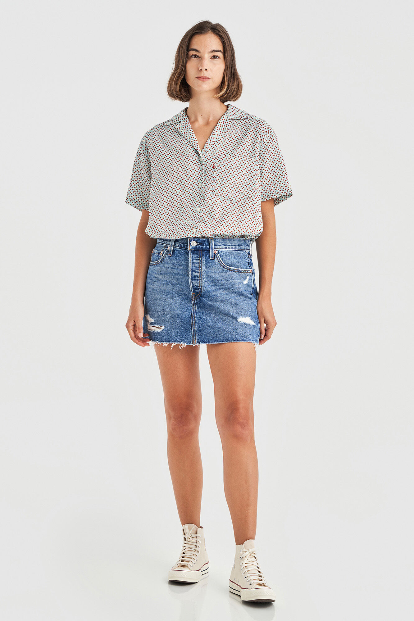 LEVI'S ® Skirt in Cream | ABOUT YOU